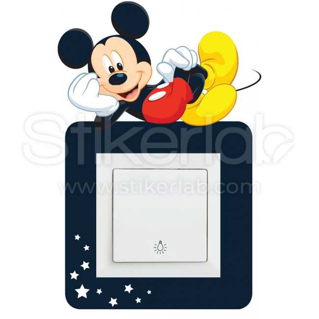 Miki 6 stiker oko prekidaca